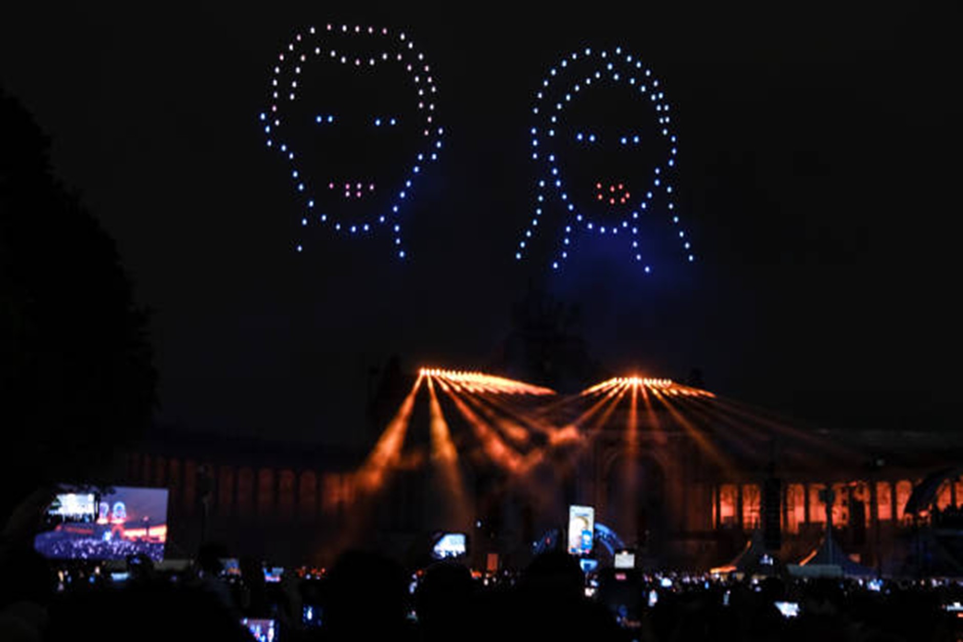 Drones Over Fireworks: A Modern Twist on New Year Celebrations