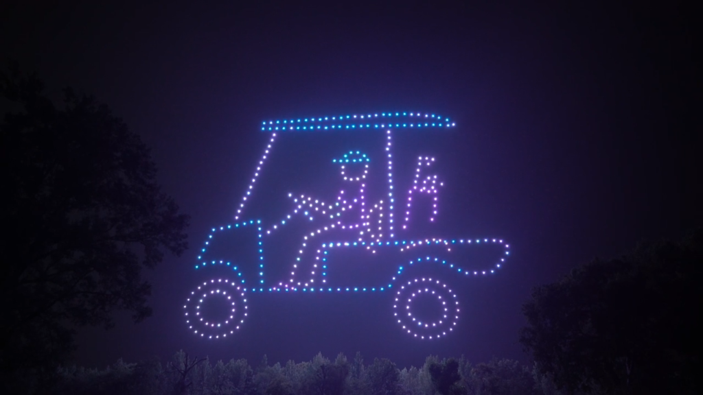Planning a Drone Light Show for a Country Club